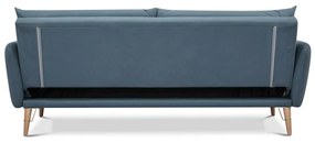 Niebieska rozkładana sofa Tomasucci Cigo, szer. 210 cm
