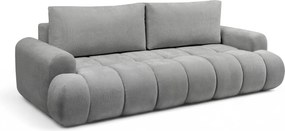 Kanapa Lutario z funkcją spania - szara plecionka hydrofobowa Venice 2023