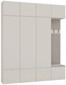 Kaszmirowa garderoba z siedziskiem E8-K75