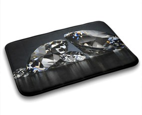 Dywanik antypoślizgowy do łazienki Dywanik antypoślizgowy do łazienki Diamenty