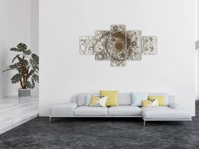 Obraz ozdobnej sztuki (125x70 cm)