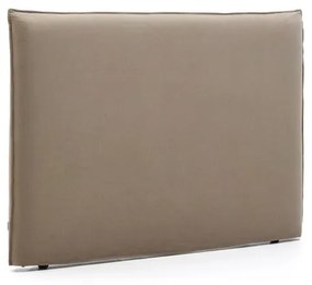Szarobrązowy tapicerowany zagłówek 180x118 cm Jaira – Kave Home