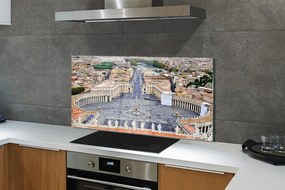 Panel Szklany Rzym Watykan plac panorama