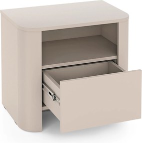 Szafka nocna Sorrenti 58 cm - kaszmir