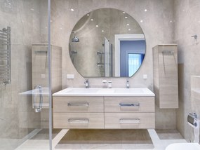 Lustro okrągłe JAWA DALL 50 z oświetleniem LED z podcięciem EXCLUSIVE MIRADO