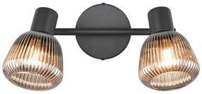 Czarna lampa punktowa ø 10 cm Tarifa – Trio