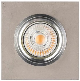 Spot-Light 2515136 - LED Oprawa wpuszczana VITAR 1xGU10/5W/230V beton