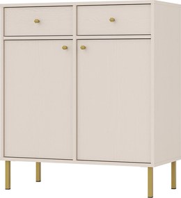 Komoda TORINO 84 cm do Salonu Sypialni Odcienie beżu