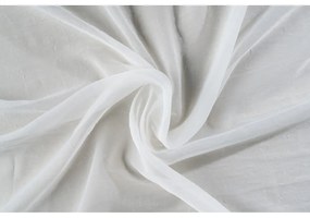 Beżowa firanka z woalu 140x245 cm Crush – Mendola Fabrics