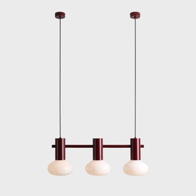 Stylowa lampa Flo 3 Ruby w nowoczesnym stylu