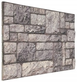 Jasnoszary komplet 10 paneli ściennych cegła G4-T98