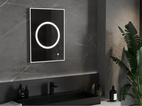Mexen Koga lustro łazienkowe podświetlane 50 x 70 cm, LED 6000K, antypara - 9821-050-070-611-00