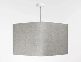Lampa wisząca KWADRO LEN 010-40w25 beżowa/szara BPS KONCEPT