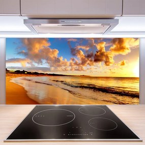 Panel Kuchenny Złoty Piasek nad Oceanem