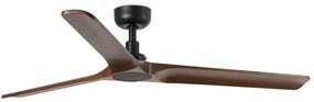FARO 33809WT - Wentylator sufitowy HEYWOOD L drewno/czarny pr. 132 cm WT + DO