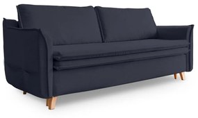 Ciemnoszara/antracytowa rozkładana sofa 225 cm Charming Charlie – Miuform