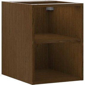Mexen Box-A szafka otwarta z półką 35 cm, orzech - 91AX2-0350-470-0-86