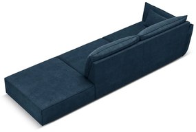 Ciemnoniebieski szezlong (lewostronny) Vanda – Mazzini Sofas