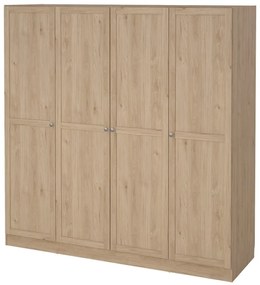 Szafa w dekorze dębu 195,5x200 cm Billund – Tvilum