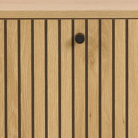 Uchylna szafka na buty w dekorze dębu w naturalnym kolorze 72x43x17 cm Albany – Actona