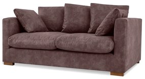 Ciemnobrązowa sofa 175 cm Comfy – Scandic