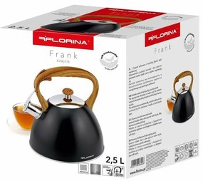 Florina Czajnik Frank 2,5 l, czarny