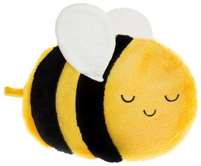 Żółty termofor z mikropluszu 700 ml Bee – Sass &amp; Belle