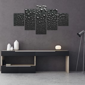 Obraz kropli wody (125x70 cm)
