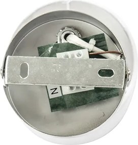 Nowoczesna lampa ścienna stalowa z białym kloszem regulowanym - Hetta