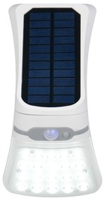 Zewnętrzna solarna lampa ścienna LED (wysokość 22 cm) Diadema – Trio
