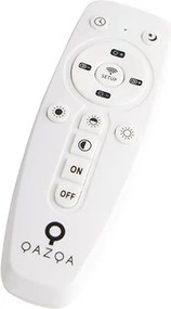 Stalowa lampa sufitowa 120cm z wbudowanym LED i pilotem - Liv