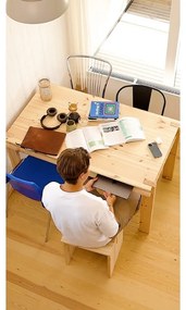Stół z litego drewna sosnowego 75x134 cm Tuck – Karup Design