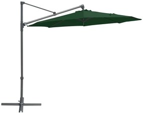 Ciemnozielony parasol ogrodowy ø 300 cm Roja – Rojaplast