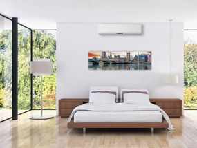 Obraz - Houses of Parliament w Londynie (170x50 cm)