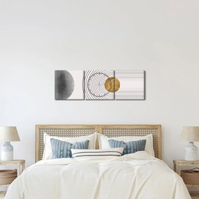 Obraz - Rustic Arches N⁰1 (z zegarem) (90x30 cm)