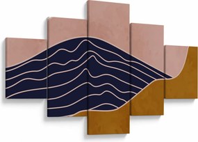 Obraz - Spacefrog design mountain N⁰2 (125x70 cm)
