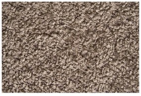 Brązowy fotel z materiału bouclé Covelo – House Nordic