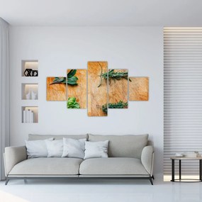 Obraz - Zioła (125x70 cm)