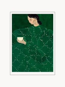 Plakat Coffee Alone At Place De Clichy by Sofia Lind x The Poster Club