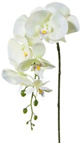 Sztuczna Orchidea biały, 86 cm