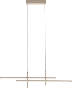 Eglo 901887 - LED lampa wisząca na lince TREPILIANO LED/20W/230V beżowa