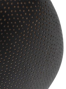 Inteligentna lampa sufitowa czarna i złota 40 cm w komplecie z Wi-Fi G95 - Radiance