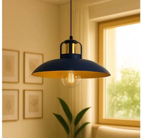 Brilagi - LED Żyrandol na lince FLAMENGO 1xE27/60W/230V niebieski