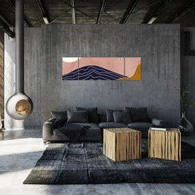 Obraz - Spacefrog design mountain N⁰2 (170x50 cm)
