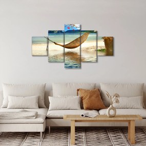 Obraz - Relaks na plaży (125x70 cm)
