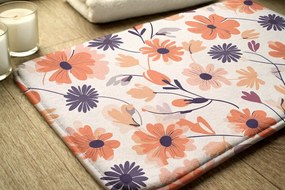 Dywanik pod prysznic Dywanik pod prysznic Kwiatowy wzór