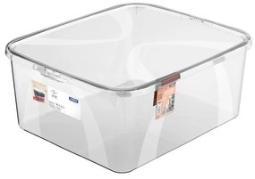 Plastikowy pojemnik do przechowywania z pokrywą 19 l Lona – Rotho