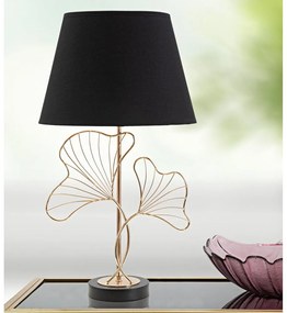 Czarna lampa stołowa Mauro Ferretti Gingko