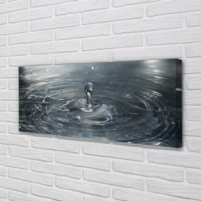 Duży obraz na płótnie Dynamika Kropli Wody