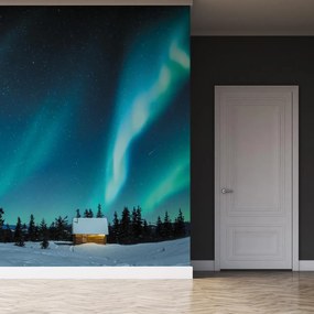 Fototapeta - Aurora Borealis (196x136 cm)